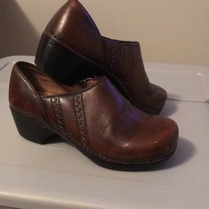 Dansko Brown clogs